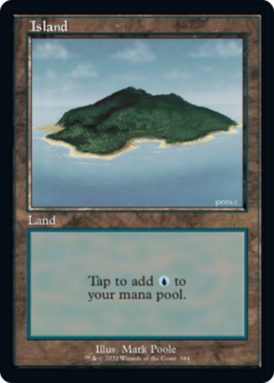 Island (584) (Retro Frame)