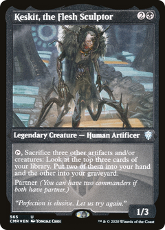 Keskit, the Flesh Sculptor - Foil Etched