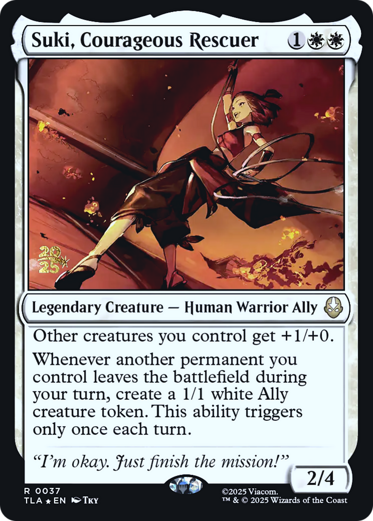 Suki, Courageous Rescuer (0037) (Prerelease) (PTLA) - Foil