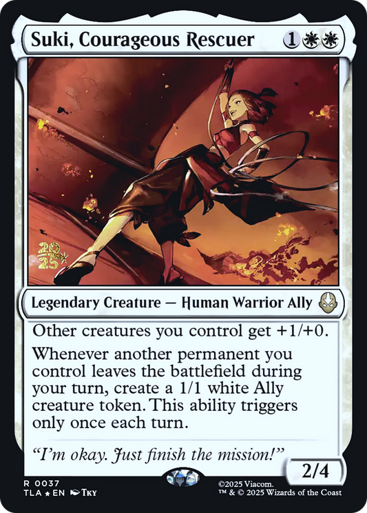 Suki, Courageous Rescuer (0037) (Prerelease) (PTLA) - Foil