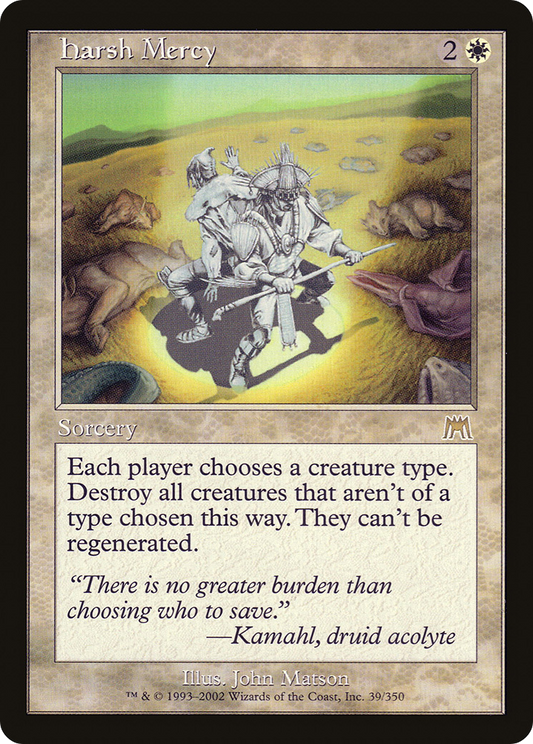 Harsh Mercy - Foil