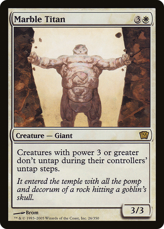 Marble Titan - Foil