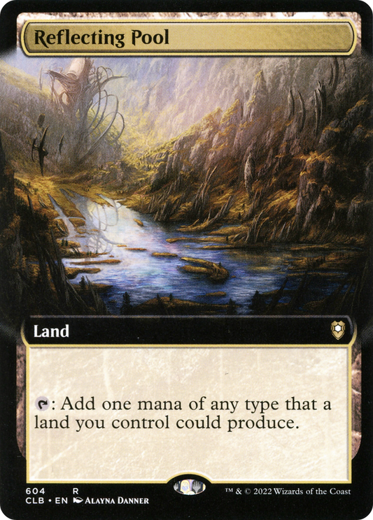 Reflecting Pool (604) (Extended Art) - Foil