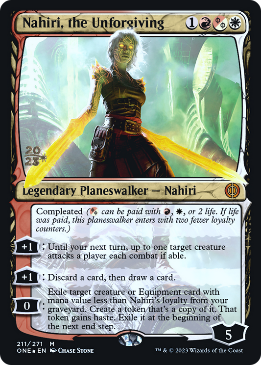 Nahiri, the Unforgiving (211) (Prerelease) - Foil
