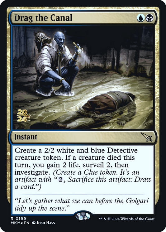 Drag the Canal (0199) (Prerelease) - Foil