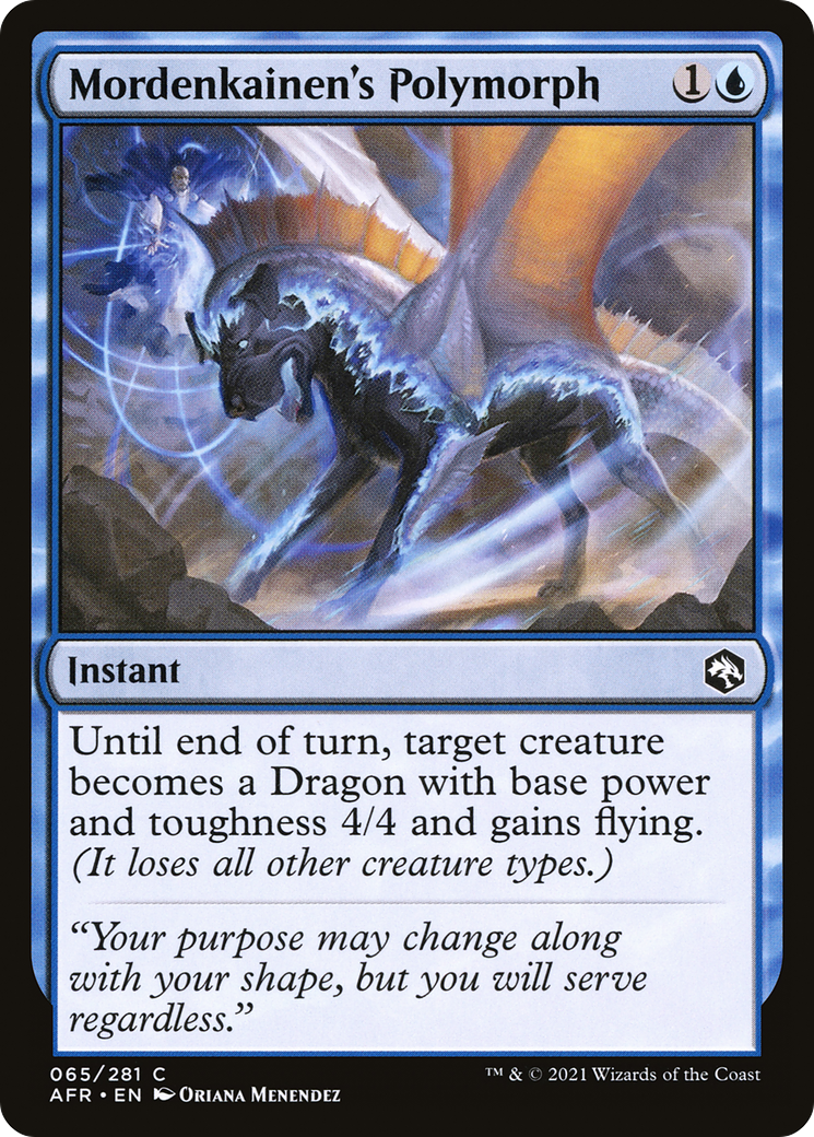 Mordenkainen's Polymorph - Foil