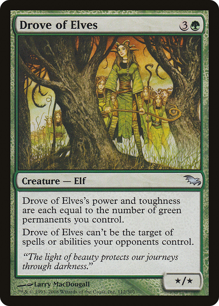 Drove of Elves - Foil