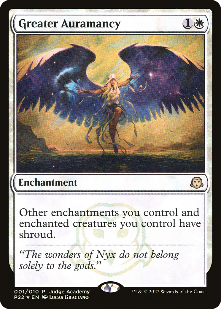 Greater Auramancy (001) (Judge Academy) - Foil