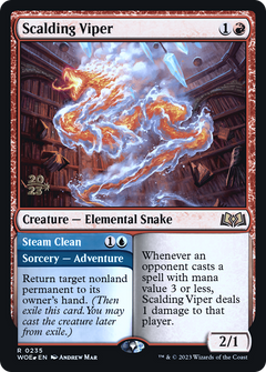 Scalding Viper // Steam Clean (0235) (Prerelease) - Foil
