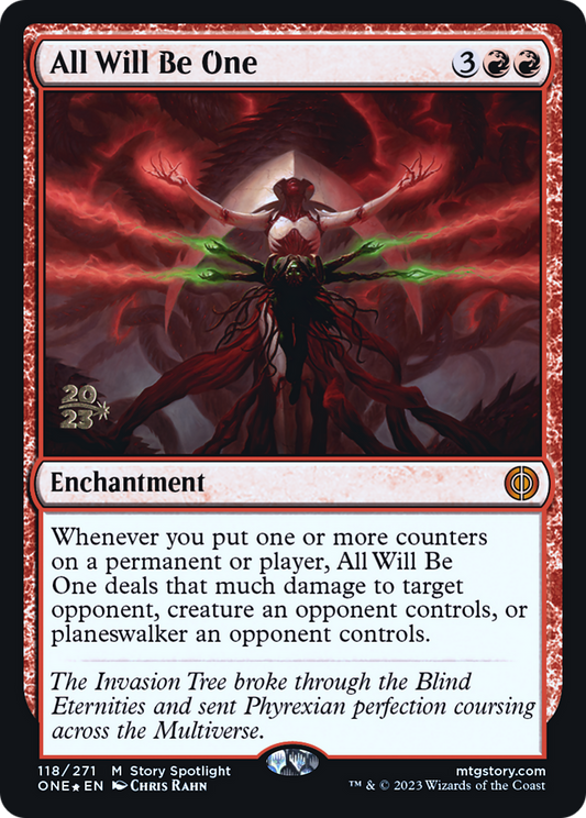 All Will Be One (118) (Prerelease) - Foil