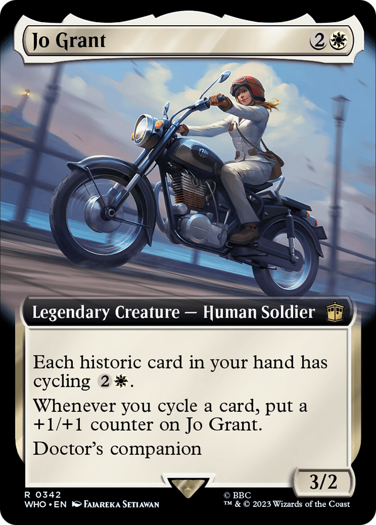 Jo Grant (0342) (Extended Art) - Foil