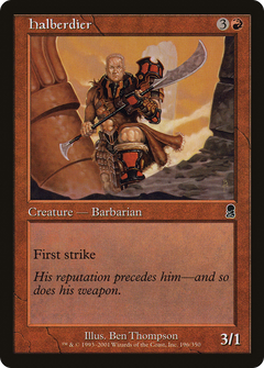 Halberdier - Foil