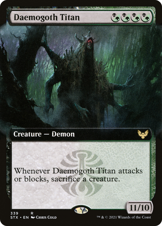 Daemogoth Titan (339) (Extended Art)