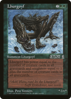Lhurgoyf (Oversized) (Arena League Promo)