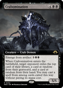 Crabomination (0452) (Extended Art) - Foil