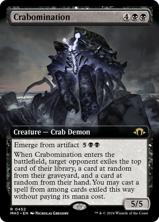 Crabomination (0452) (Extended Art) - Foil