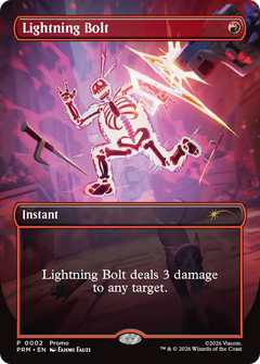 Lightning Bolt (0002) (Borderless) (PW26) - Foil