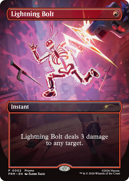 Lightning Bolt (0002) (Borderless) (PW26)