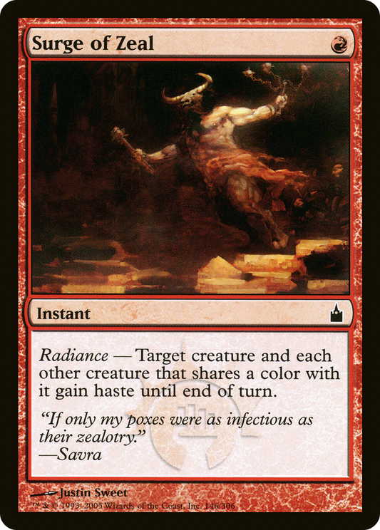 Surge of Zeal - Foil