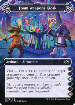 Foam Weapons Kiosk (3-6) - Foil