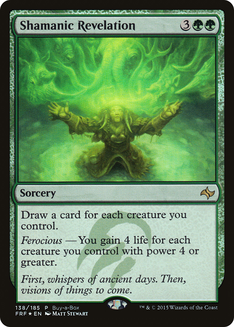 Shamanic Revelation (138) (Buy-a-Box) - Foil