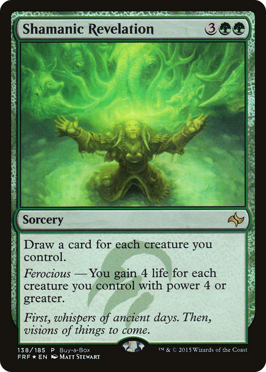 Shamanic Revelation (138) (Buy-a-Box) - Foil