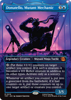 Donatello, Mutant Mechanic (0216) (Borderless) (TMT)