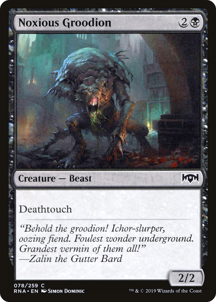 Noxious Groodion - Foil
