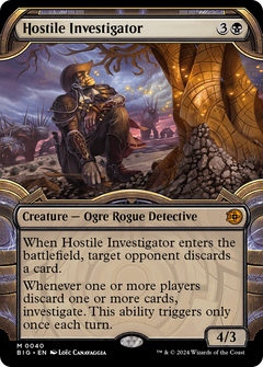 Hostile Investigator (0040) (Showcase) - Foil