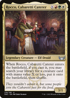 Rocco, Cabaretti Caterer - Foil