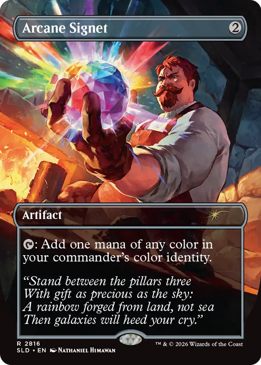 Arcane Signet (2816) (Borderless) (SLD)