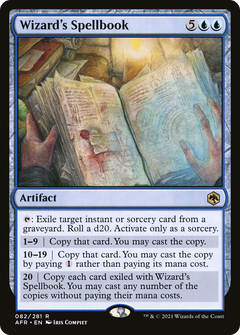 Wizard's Spellbook - Foil