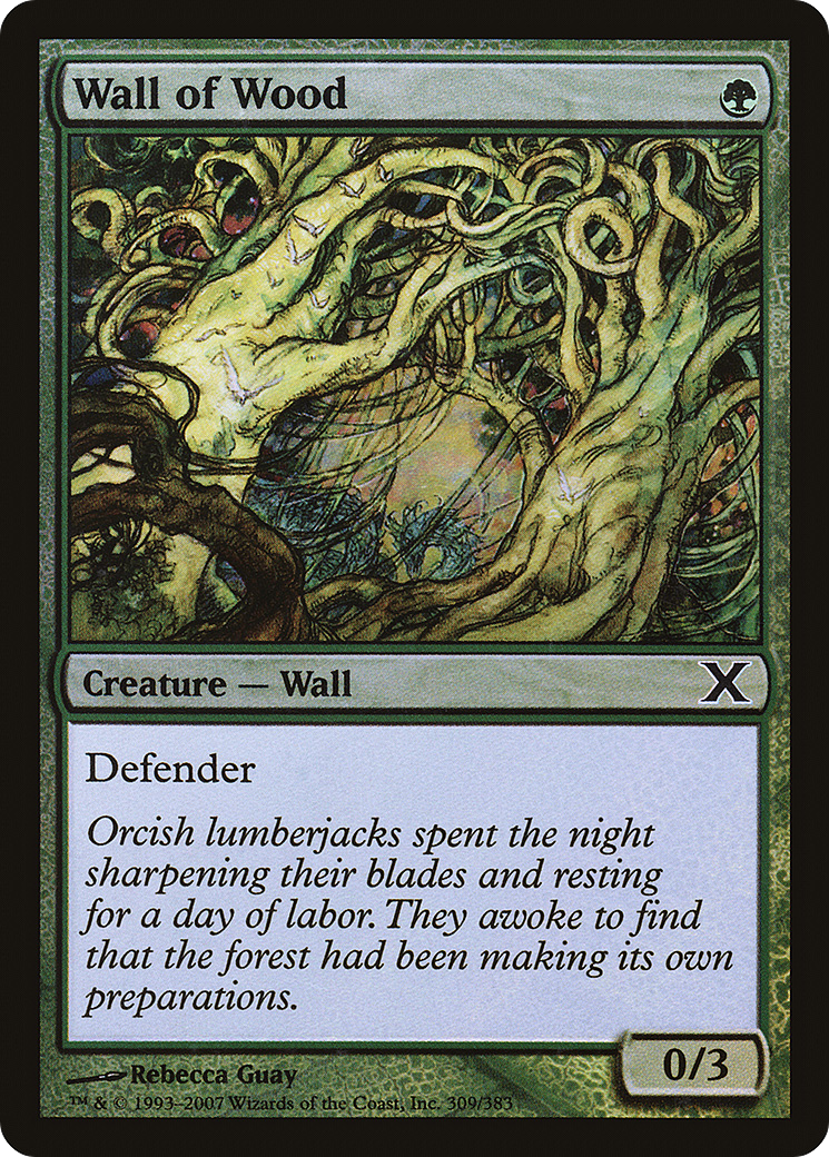 Wall of Wood - Foil