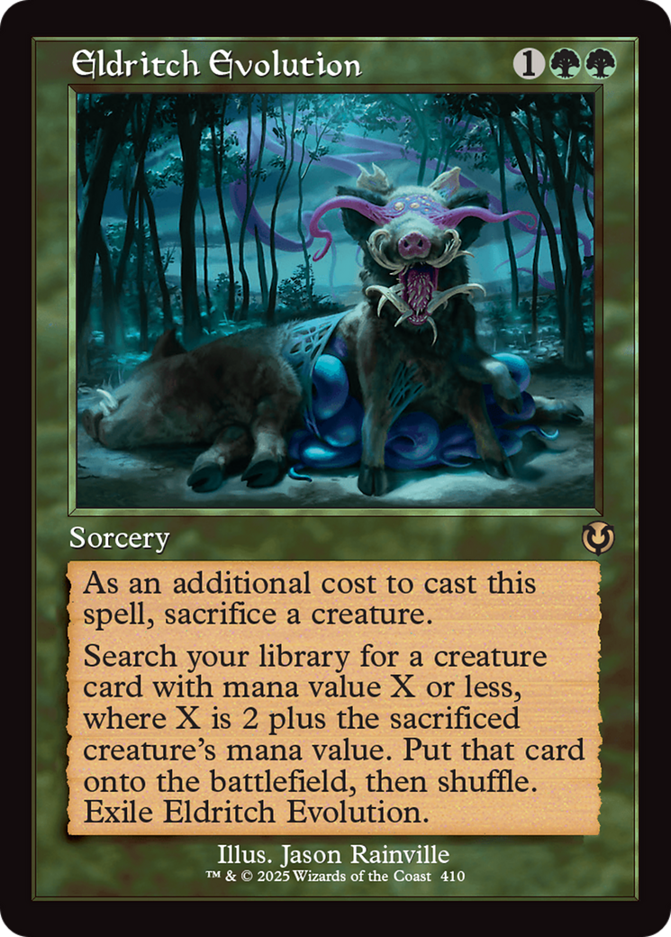 Eldritch Evolution (0410) (Retro Frame)