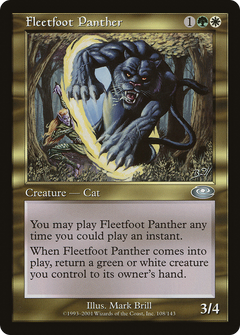 Fleetfoot Panther - Foil