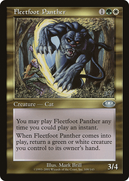 Fleetfoot Panther - Foil