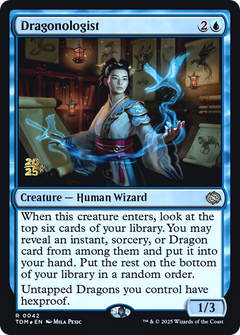 Dragonologist (0042) (Prerelease) (PTDM) - Foil