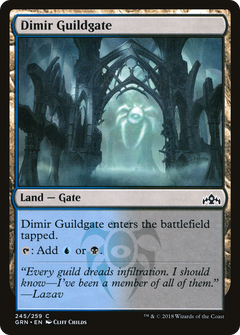 Dimir Guildgate (245) - Foil