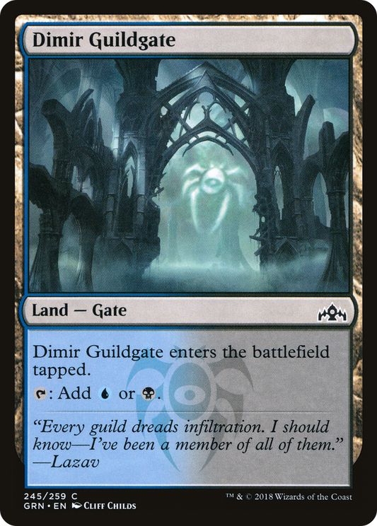 Dimir Guildgate (245) - Foil