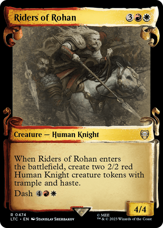 Riders of Rohan (0474) (Showcase) - Silver Foil