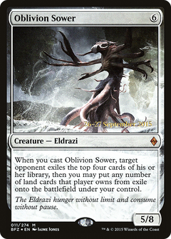 Oblivion Sower (011) (Prerelease) - Foil