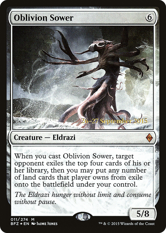 Oblivion Sower (011) (Prerelease) - Foil