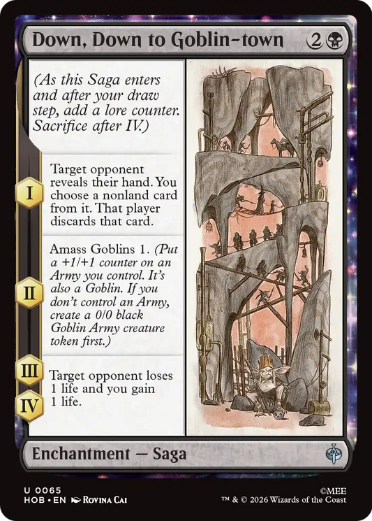 Down, Down to Goblin-town (HOB) - Foil