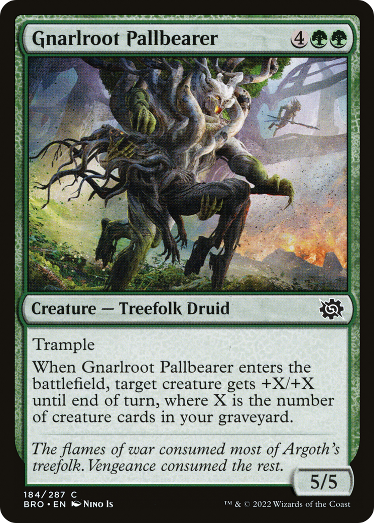 Gnarlroot Pallbearer - Foil