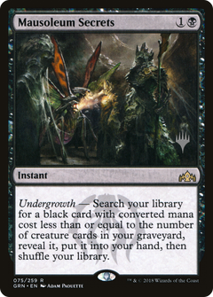 Mausoleum Secrets (075) (Promo Pack) - Foil