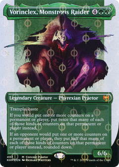 Vorinclex, Monstrous Raider (407) (Borderless) - Compleat Foil