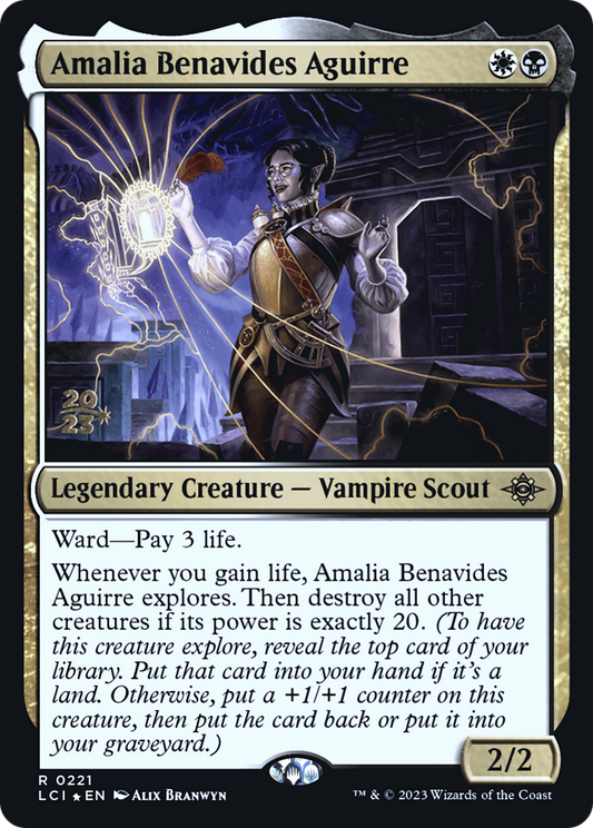 Amalia Benavides Aguirre (0221) (Prerelease) - Foil