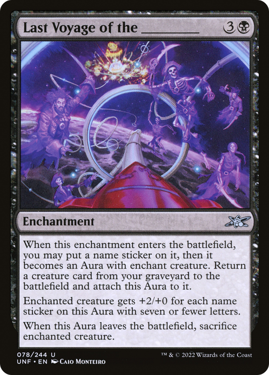 Last Voyage of the _____ - Foil