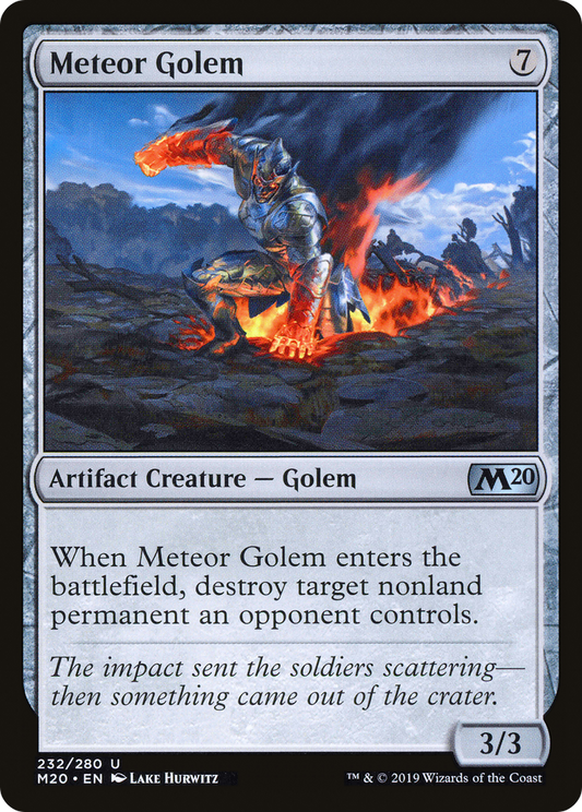 Meteor Golem - Foil