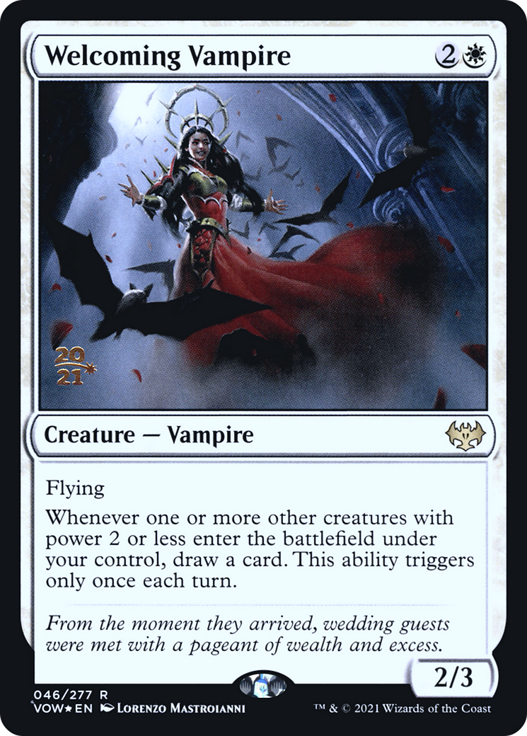 Welcoming Vampire (046) (Prerelease) - Foil